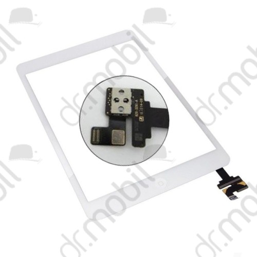 Érintő panel Apple iPad Mini / Mini 2 Retina fehér érintőpanel, előlap IC-vel